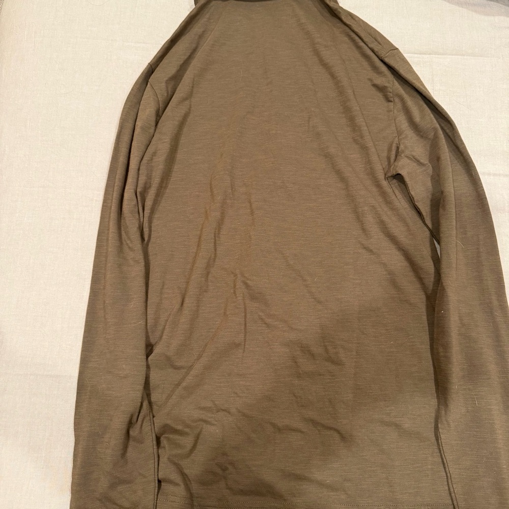 Criquet Long-Sleeve Polo in Brown - Picture 4 of 4